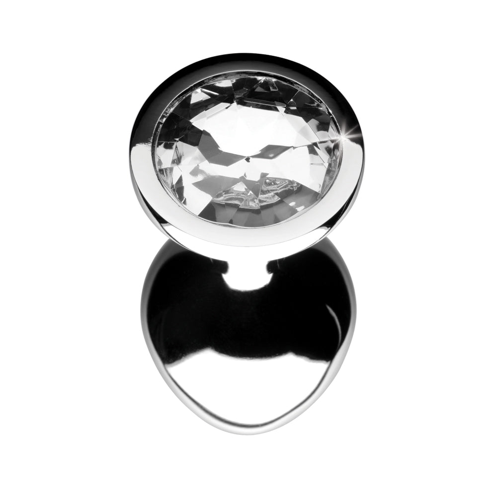 Booty Sparks Clear Gem - Medium Anal Plug
