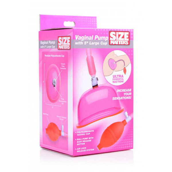 Size Matters Vaginal Pump 5" Large Cup