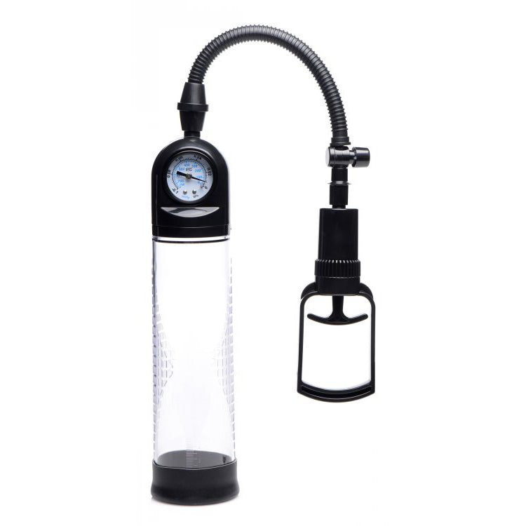 Size Matters Trigger Penis Pump With Gauge