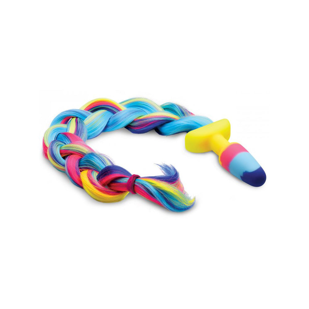 Tailz Rainbow Unicorn Tail Anal Plug