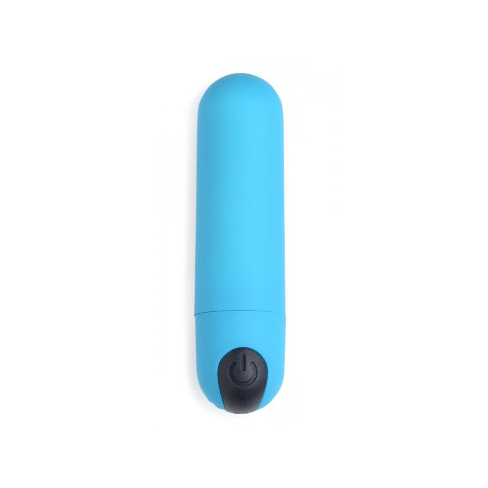 Bang! Vibrating Bullet W/ Remote Control Blue