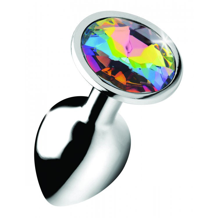 Booty Sparks Rainbow Prism Gem Anal Plug Small