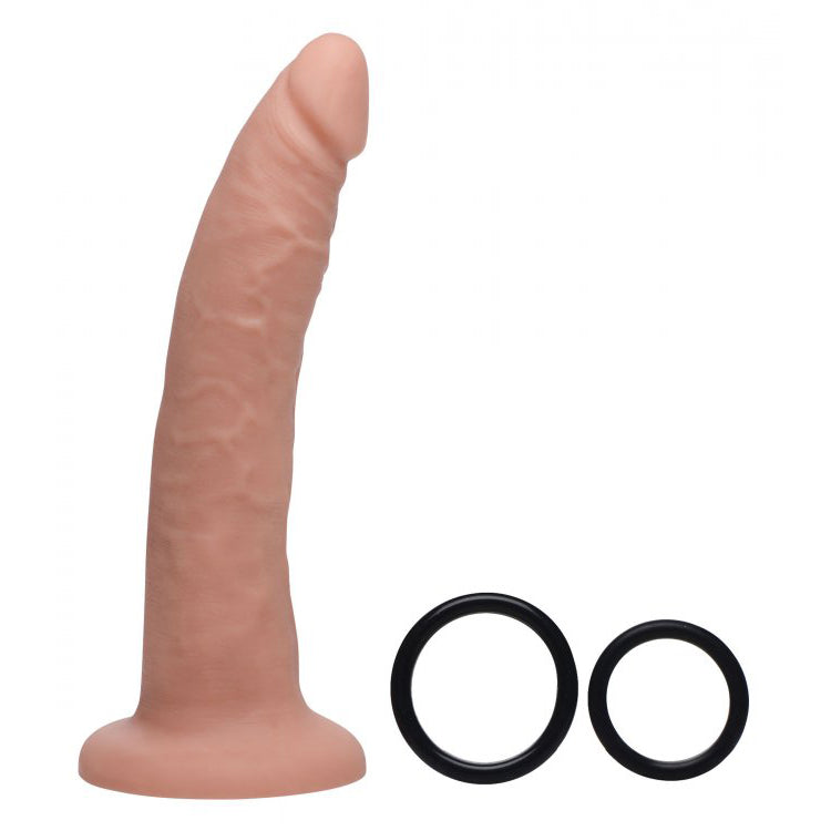 Strap U Charmed 7.5'' Silicone Dildo With Harness