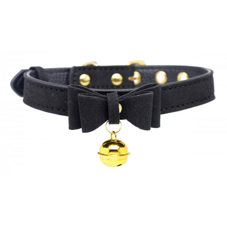 Master Series Golden Kitty Cat Bell Collar