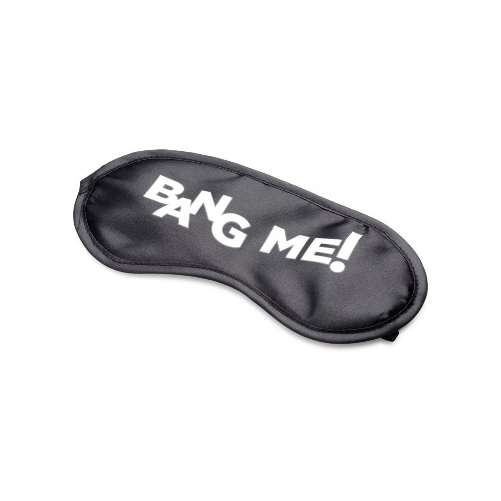 Bang! Backdoor Adventure 3Pc Butt Plug Set, Bullet, & Blindfold Kit Black