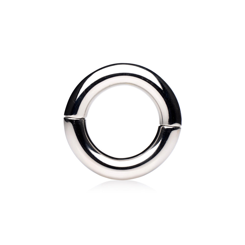Master Series Mega Magnetize Stainless Steel Magnetic Cock Ring