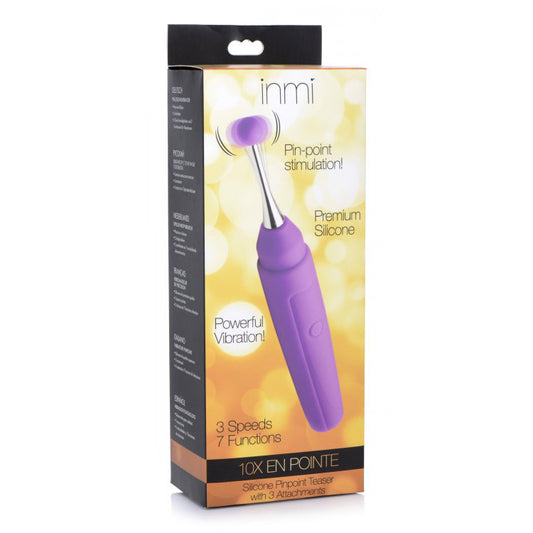 Inmi 10X En Pointe Silicone Pinpoint Teaser With Attachments