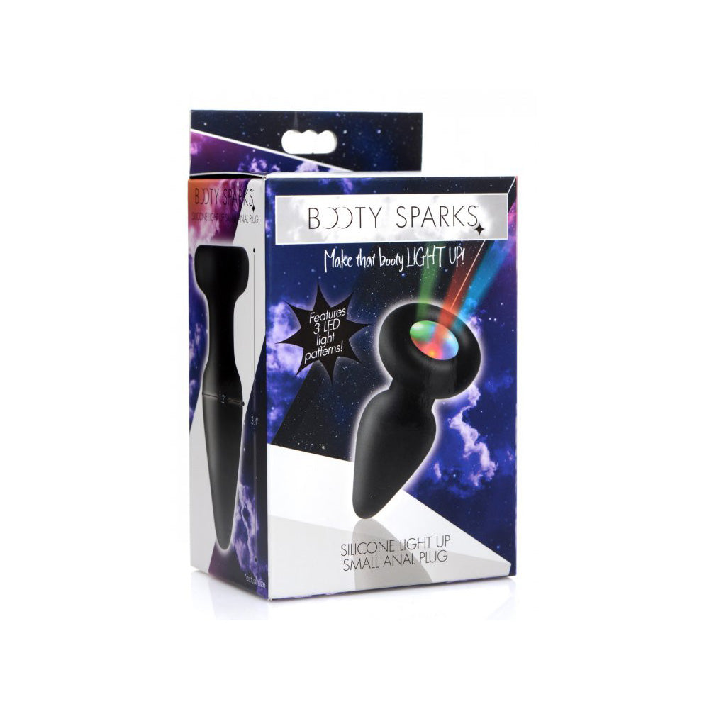 Booty Sparks Silicone Light-Up Small Anal Plug