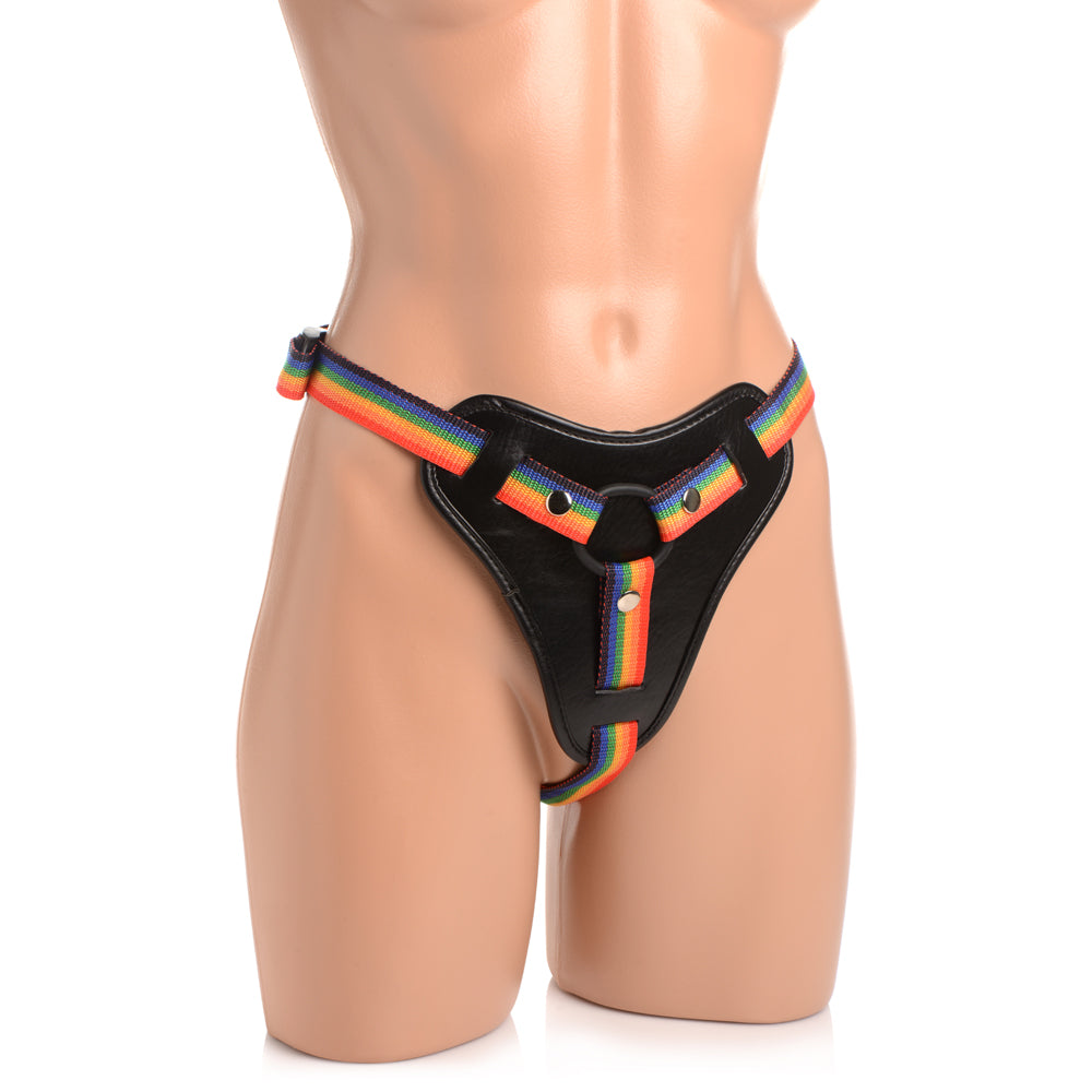 Strap U Take The Rainbow Universal Rainbow Harness
