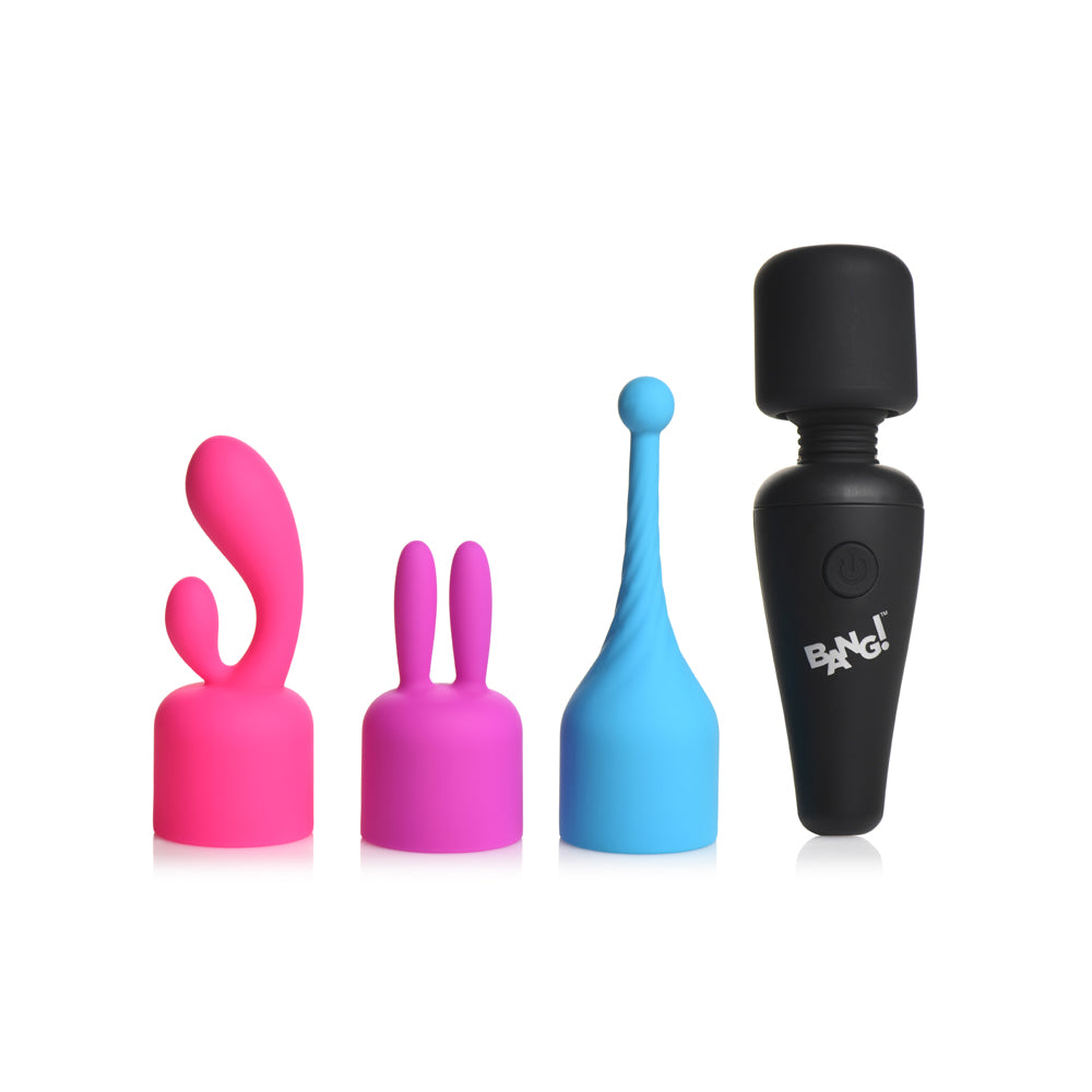 Bang! 10X Mini Wand W/ 3 Attachments