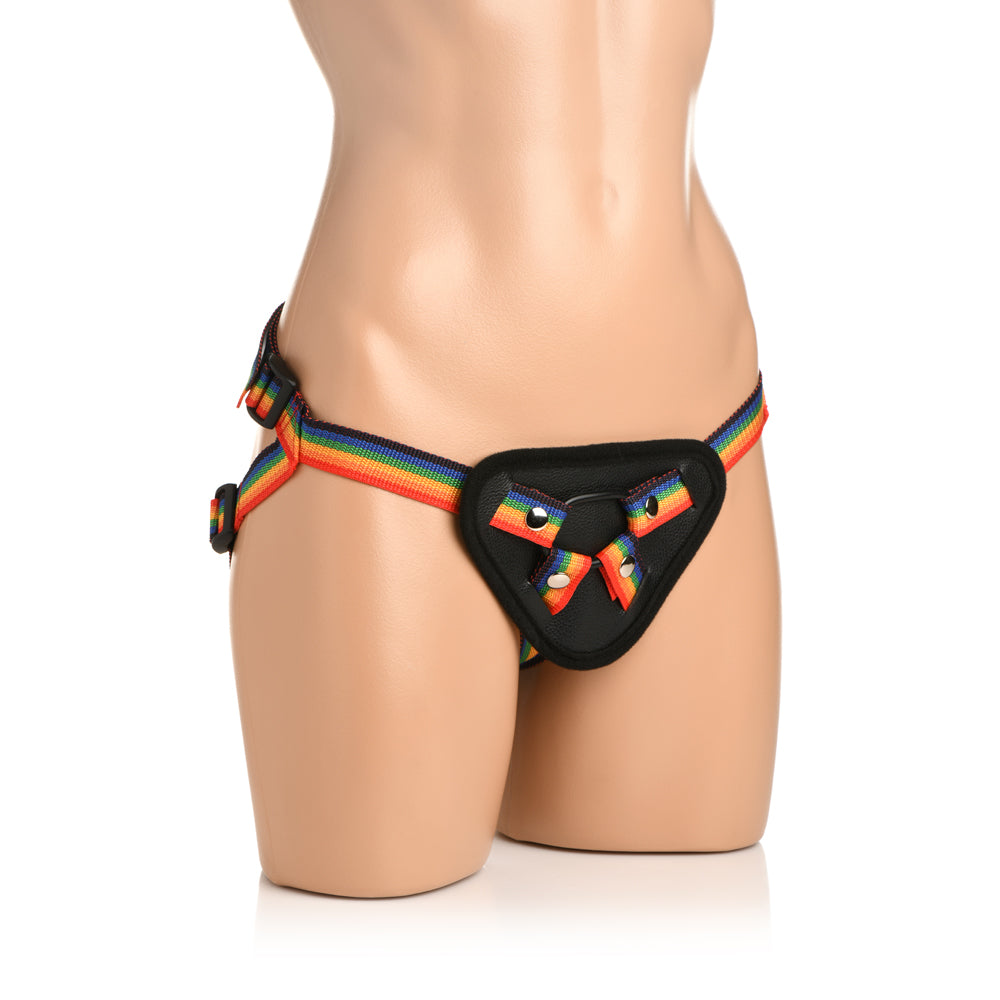 Strap U Ride The Rainbow Universal Rainbow Strap-On Harness