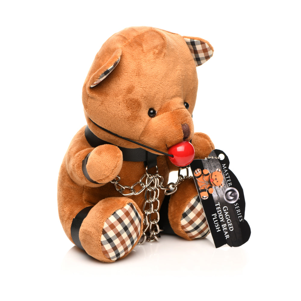 Master Series Gagged Teddy Bear Plush