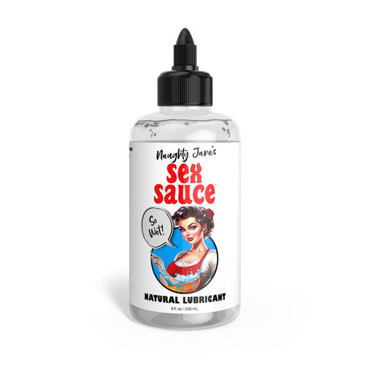 Naughty Jane's Sex Sauce Natural Lubricant 8 oz.