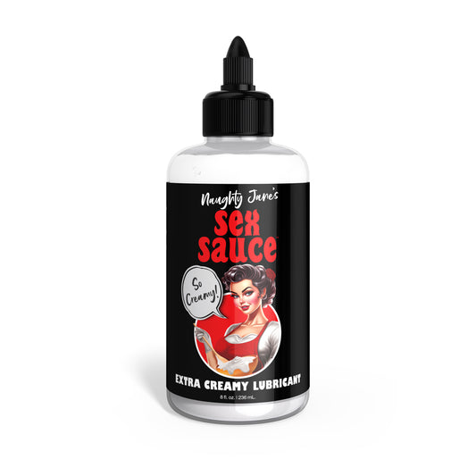 Naughty Jane's Sex Sauce Extra Creamy Lubricant 8 oz.