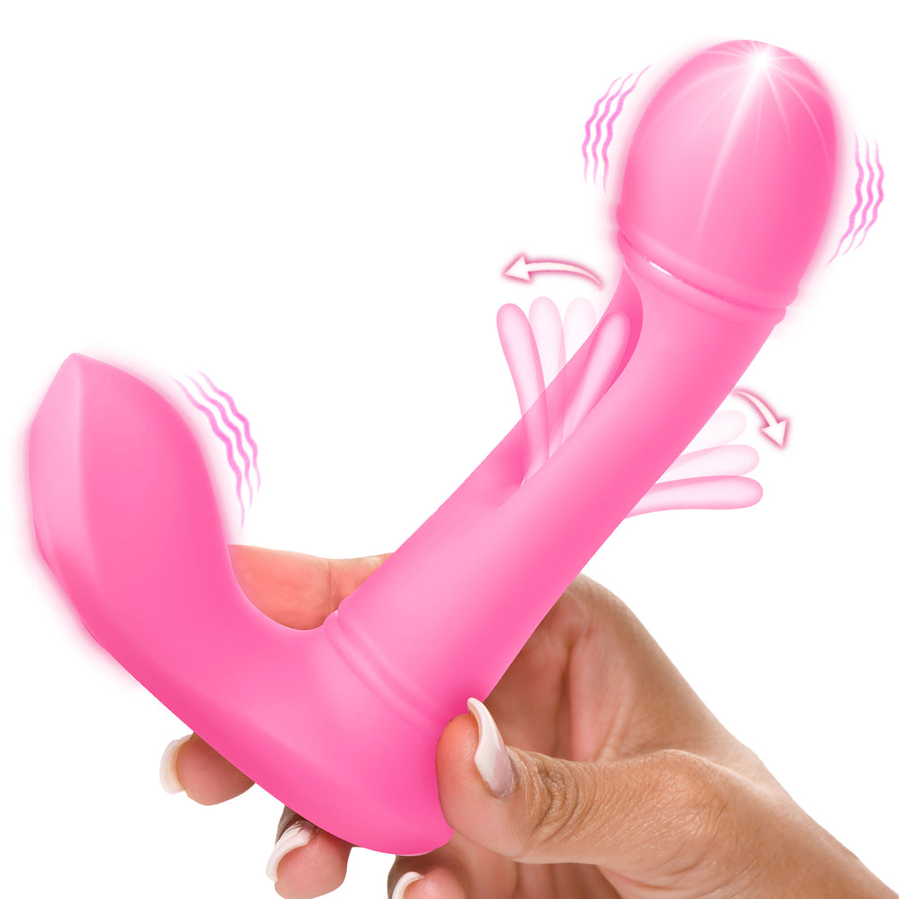 Flickers G-Flick Flicking G-Spot Vibrator W/ Remote