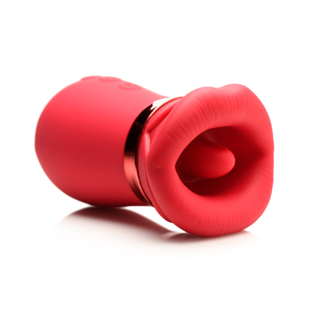 Lickgasm Kiss Me More Kissing, Sucking, & Vibrating Clitoral Stimulator