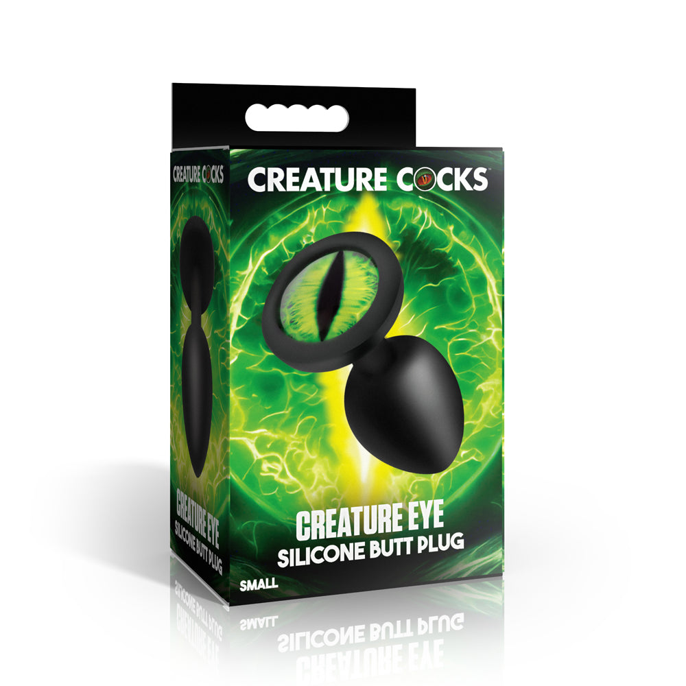 Creature Cocks Creature Green Eye Silicone Butt Plug Small