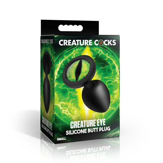 Creature Cocks Creature Green Eye Silicone Butt Plug Small