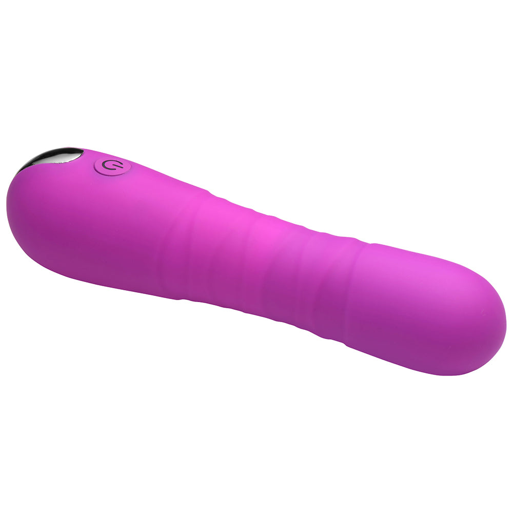 Bang! Thrusting Silicone Dildo Purple