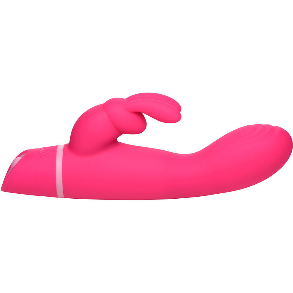 Bang! Come Hither Silicone Rabbit Vibrator Pink