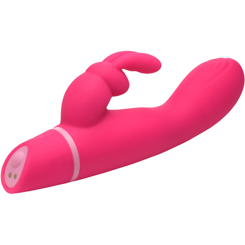 Bang! Come Hither Silicone Rabbit Vibrator Pink