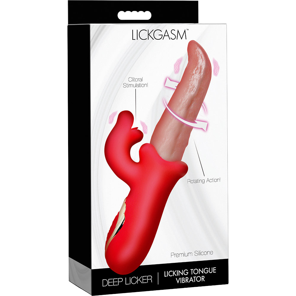 Lickgasm Deep Licker Licking Tongue Vibrator