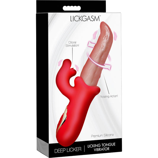 Lickgasm Deep Licker Licking Tongue Vibrator