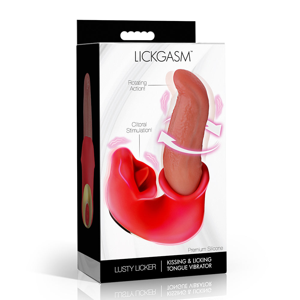 Lickgasm Lusty Licker Kissing & Licking Tongue Vibrator