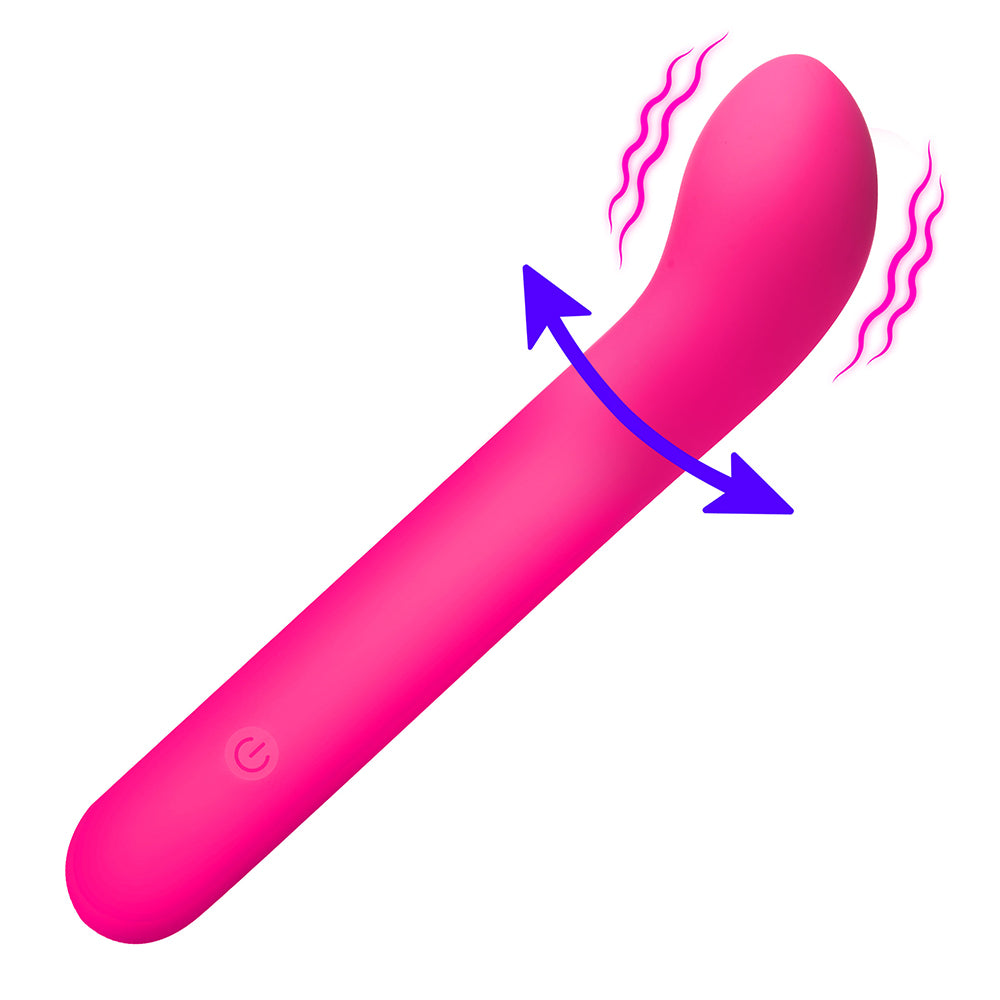 Bang! G-Spot Flexible Silicone Vibrator Pink