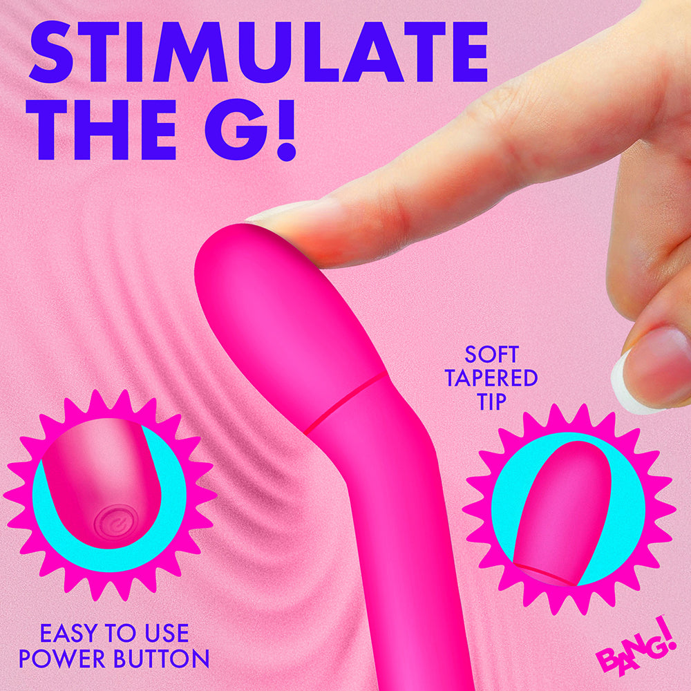 Bang! Slim G-Spot Vibrator Pink