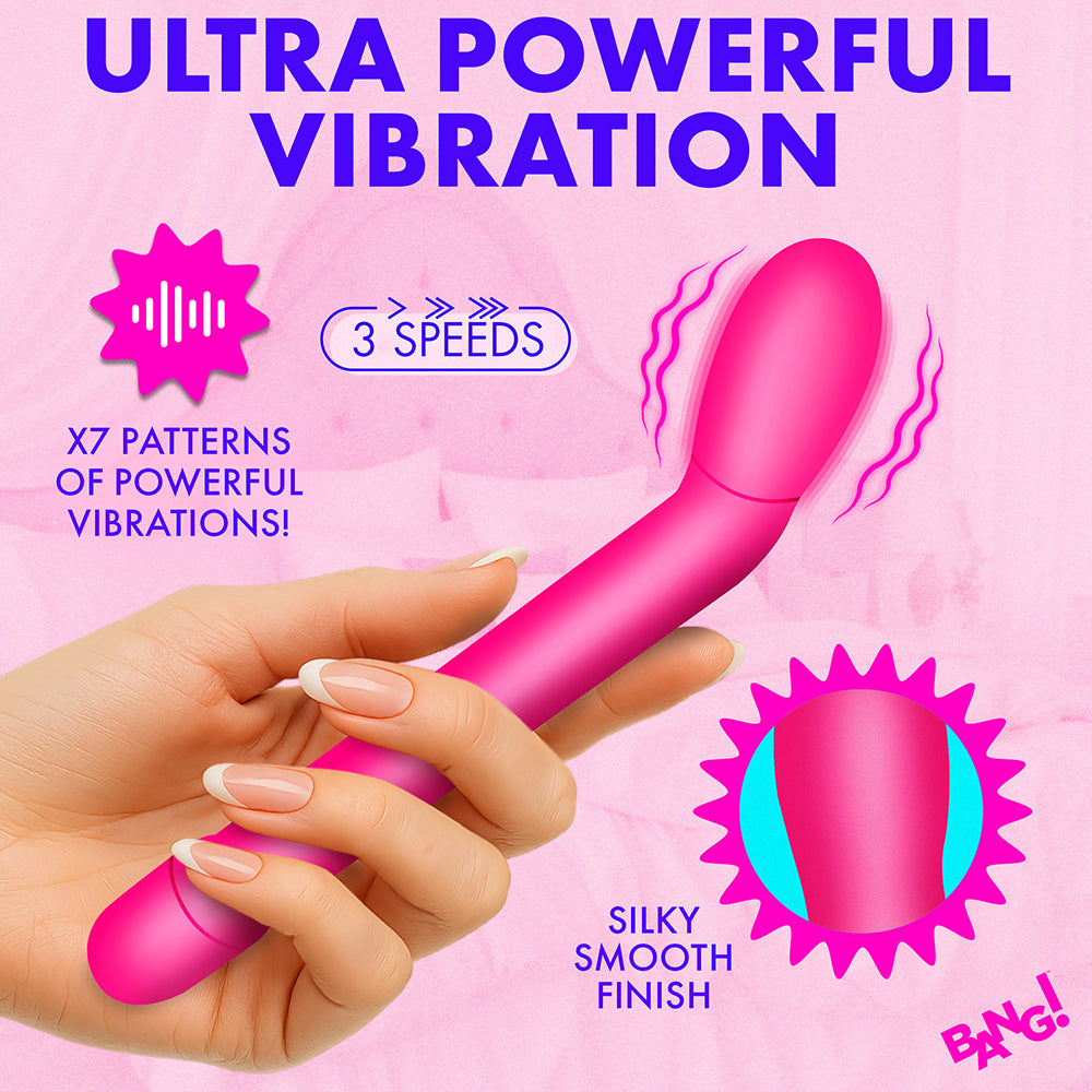 Bang! Slim G-Spot Vibrator Pink