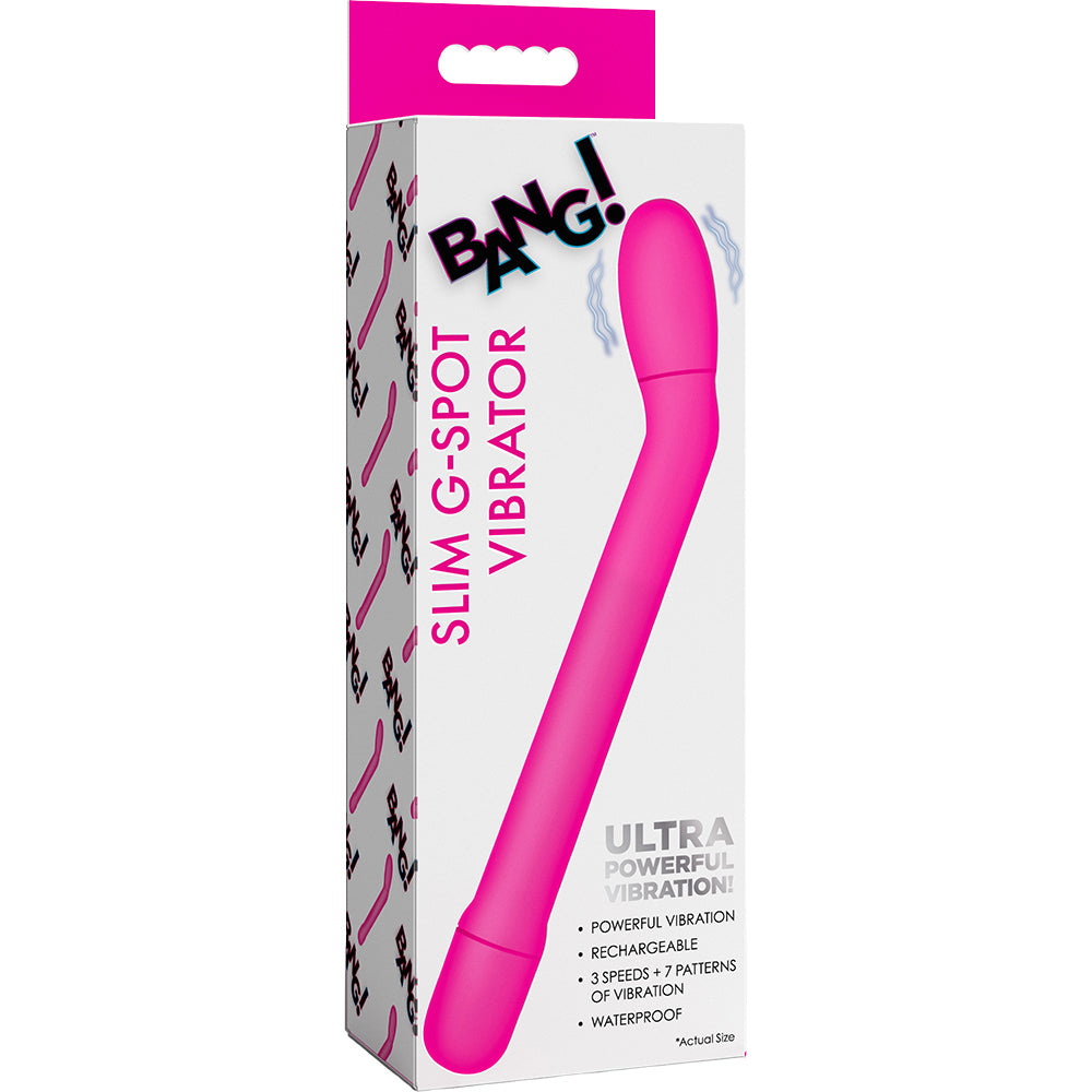 Bang! Slim G-Spot Vibrator Pink