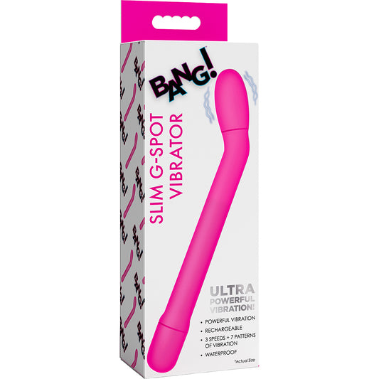 Bang! Slim G-Spot Vibrator Pink