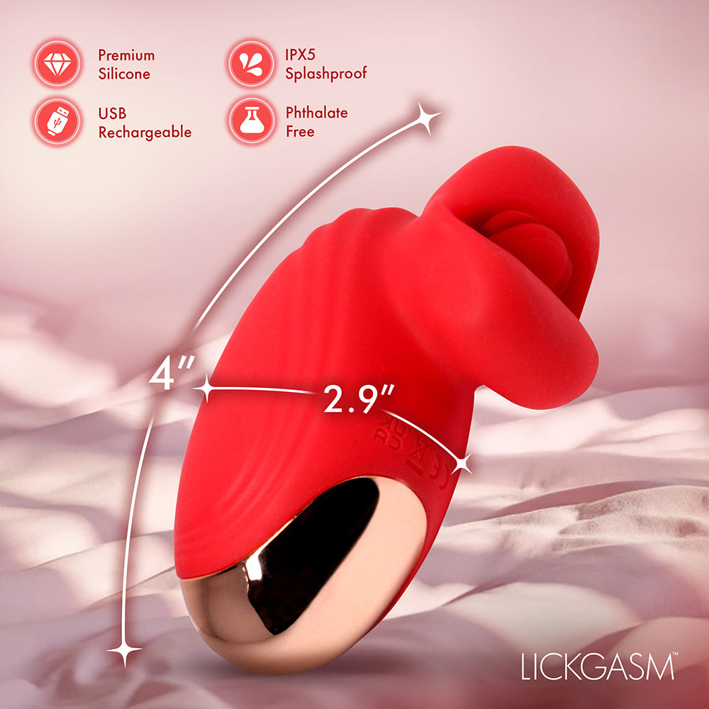 Lickgasm Mini Kisses Kissing & Vibrating Clitoral Stimulator