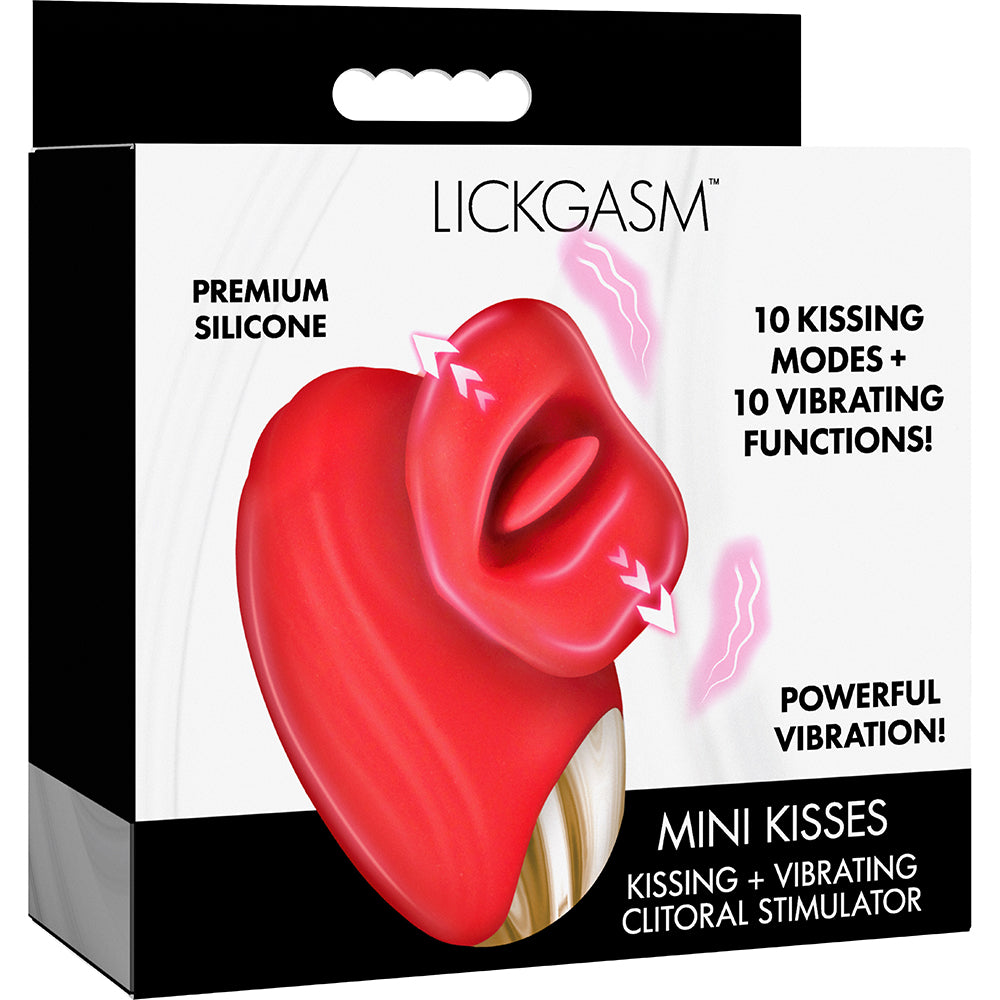 Lickgasm Mini Kisses Kissing & Vibrating Clitoral Stimulator