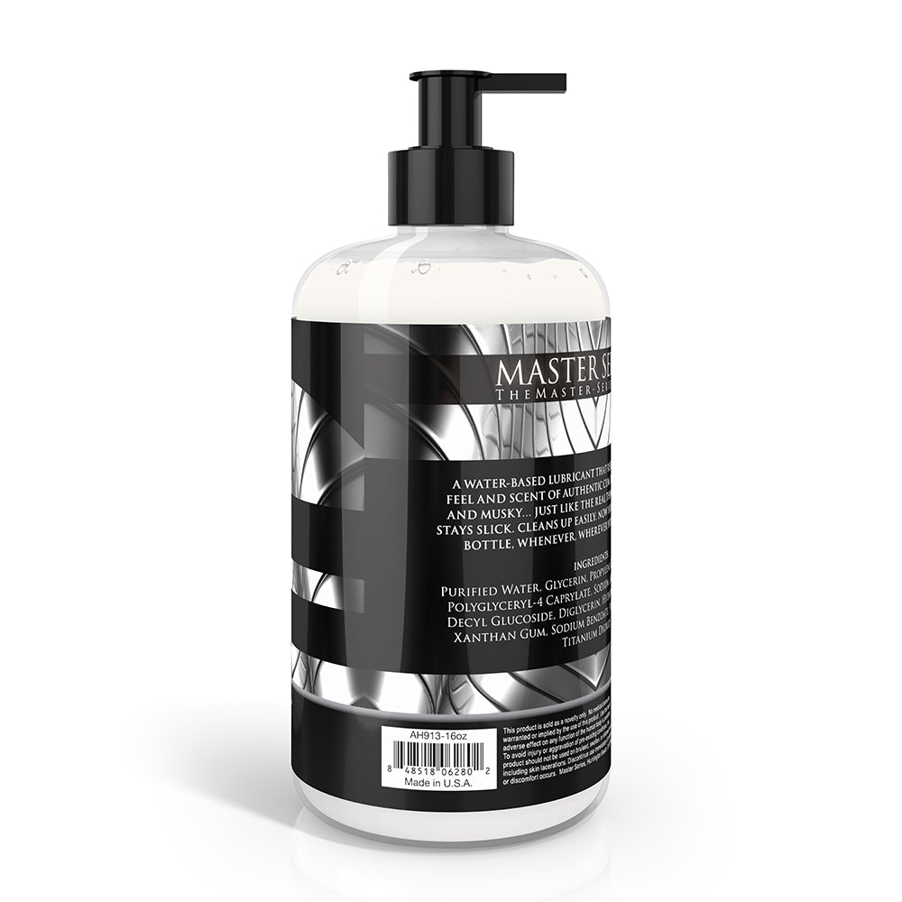 Master Series Jizz Cum-Scented Water-Based Lube 16 oz.
