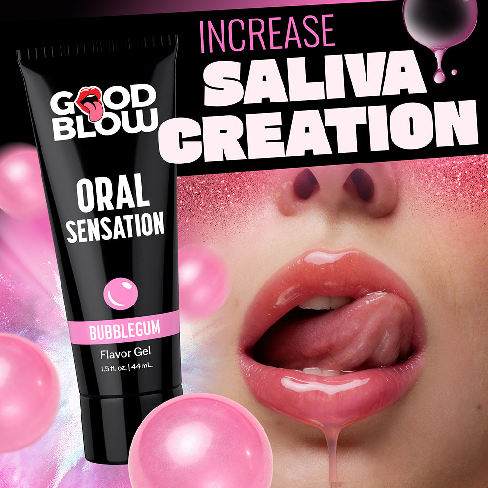 Good Blow Oral Sensation Bubblegum Flavor Gel