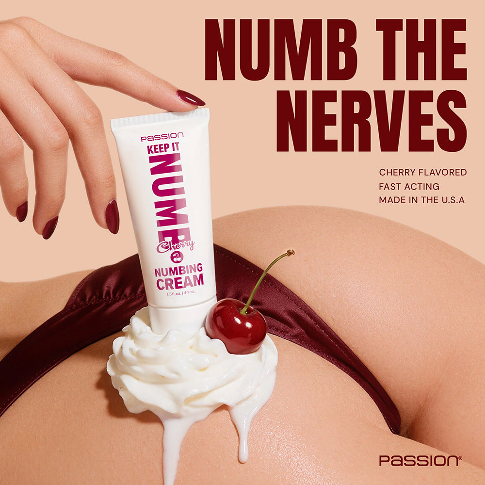 Passion Keep It Numb Numbing Cream 1.5 oz. Cherry