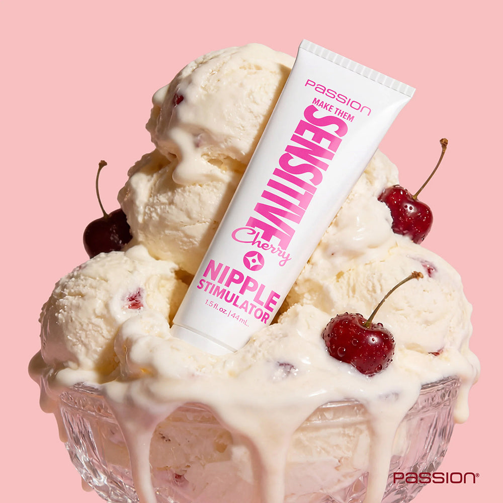 Passion Make Them Sensitive Nipple Stimulator Cherry
