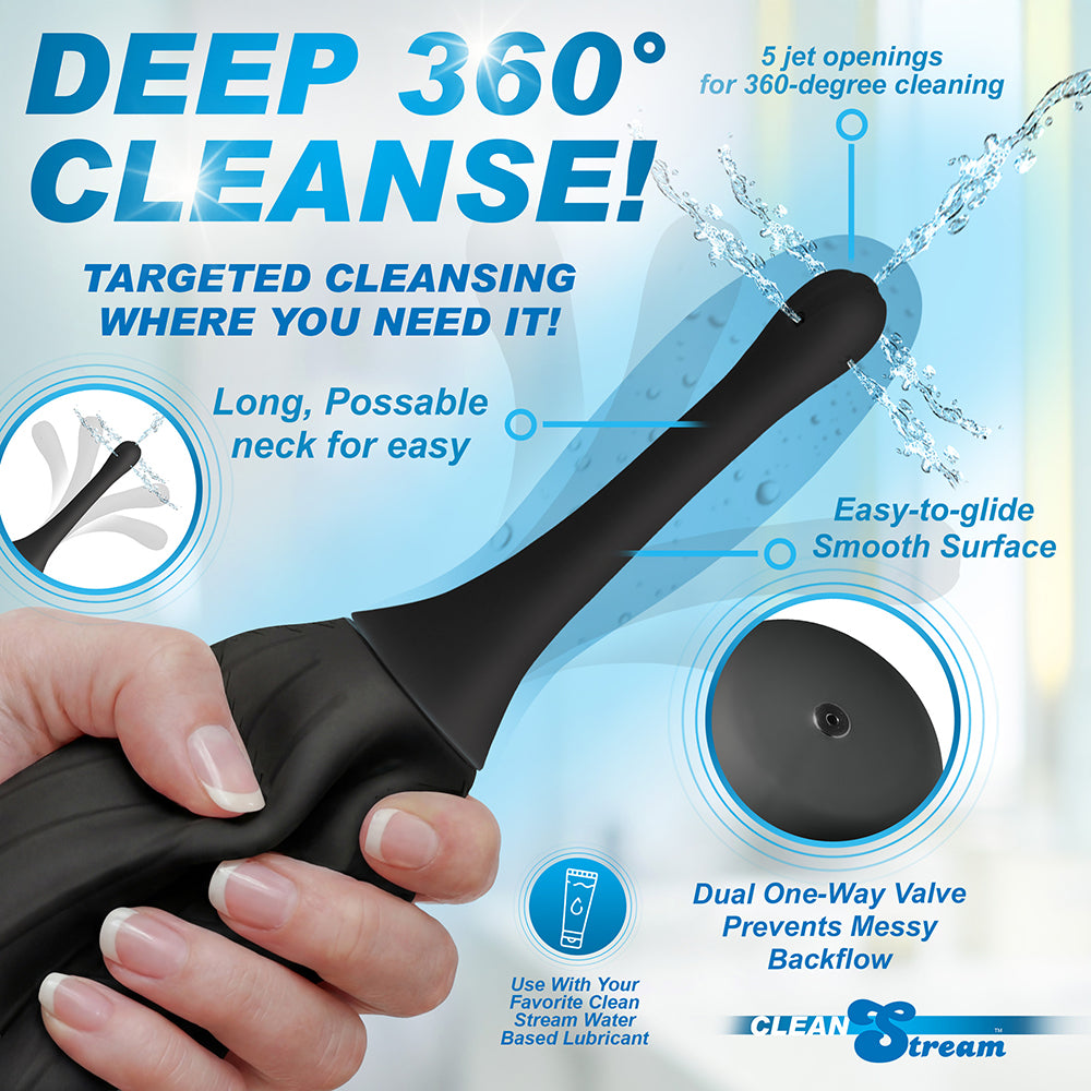 Cleanstream Silicone Enema Bulb W/ Poseable Nozzle