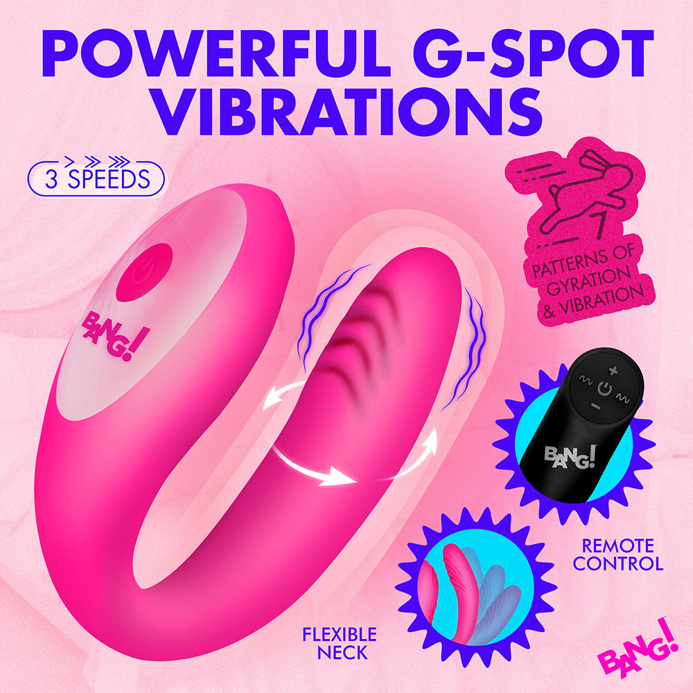 Bang! Gyrating G-Spot Vibrator Pink
