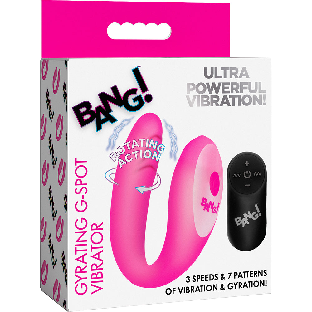 Bang! Gyrating G-Spot Vibrator Pink