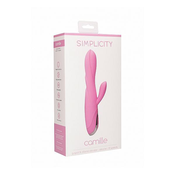 Simplicity G-Spot Vibrator Camille Pink