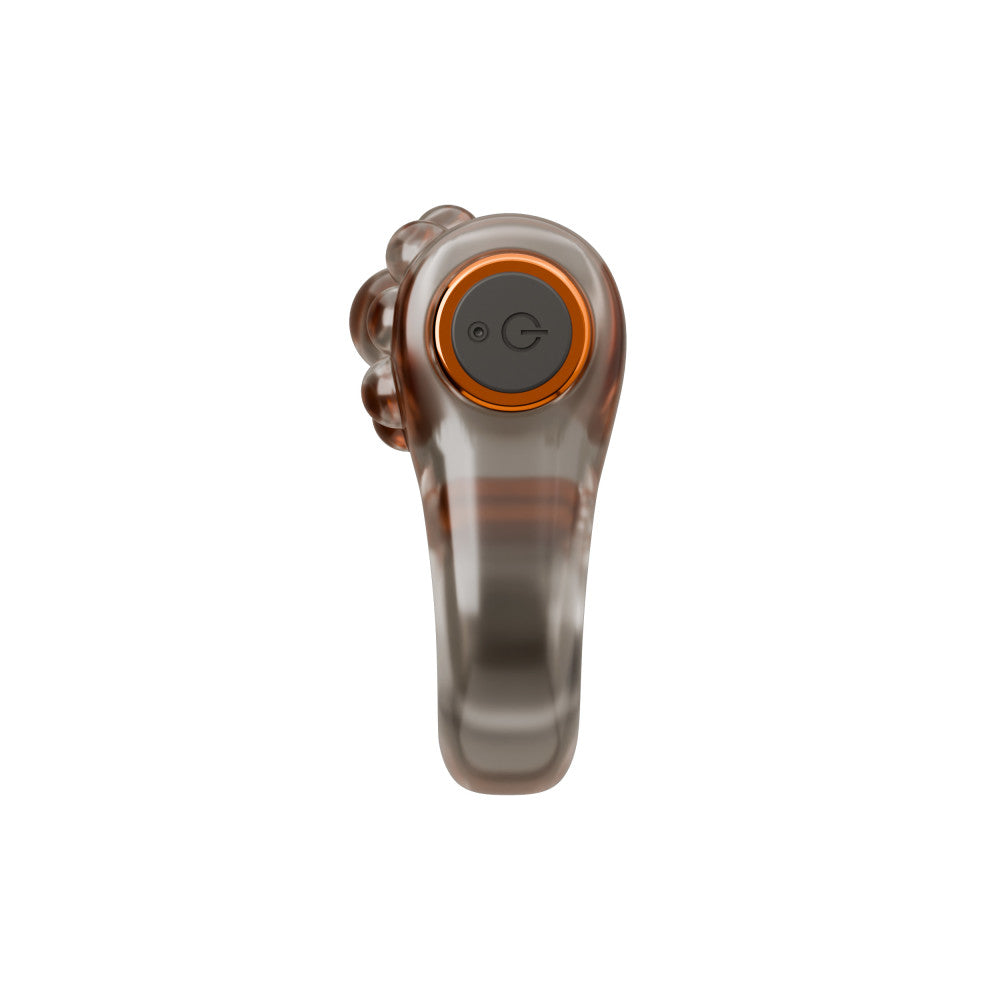 Stay Hard Vibrating Nubby Cock Ring Set With Sleeve