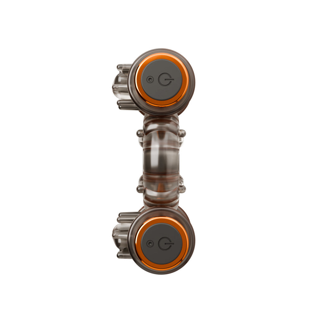 Stay Hard Vibrating Nubby Cock Ring Set With Sleeve And 2 Bullets