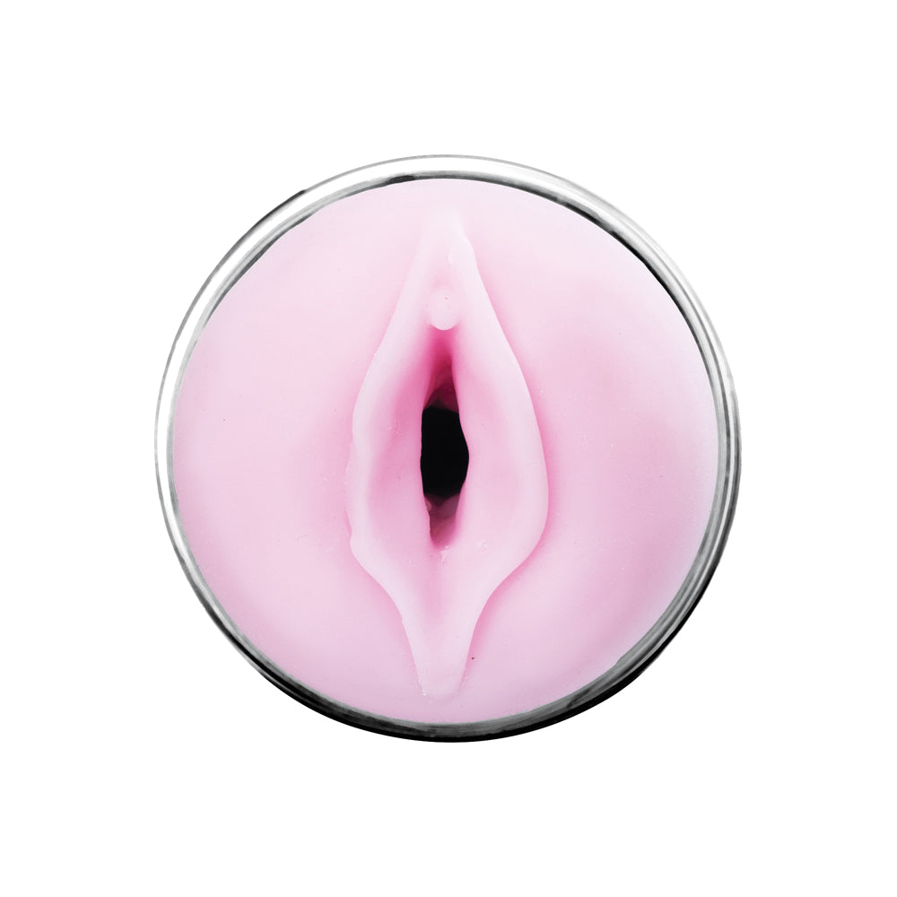 Jerk Masturbation Sleeve Black With Pink Sleeve