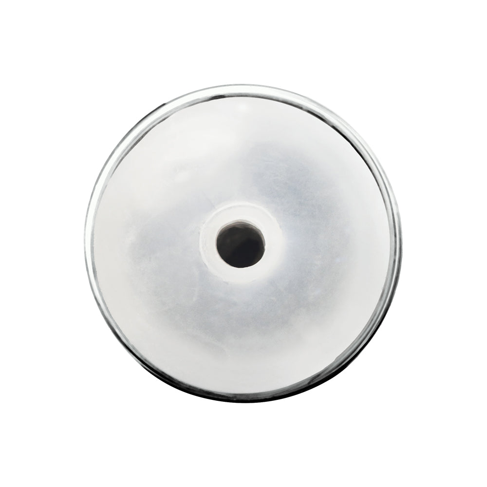 Jerk Masturbation Sleeve Black With Clear Sleeve