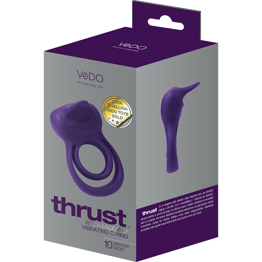 Vedo Thrust Rechargeable C-Ring Purple