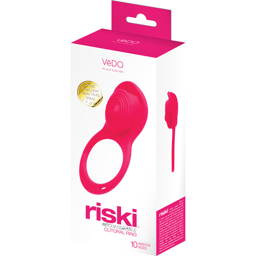 Riski Rechargeable Clitoral Vibe For Couples