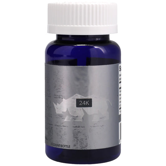 Rhino Platinum 24K Bottle Capsules 6 Ct DJ